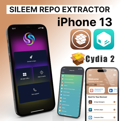 Sileem Repo Extractor for ios iPhone 13 jailbreak