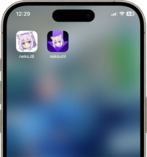Nekoutil app and neko JB app