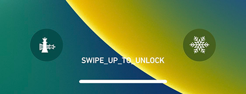 Lock Screen button change