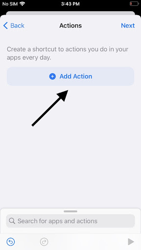 Add Action
