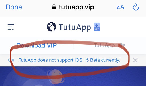 tutu ios 15